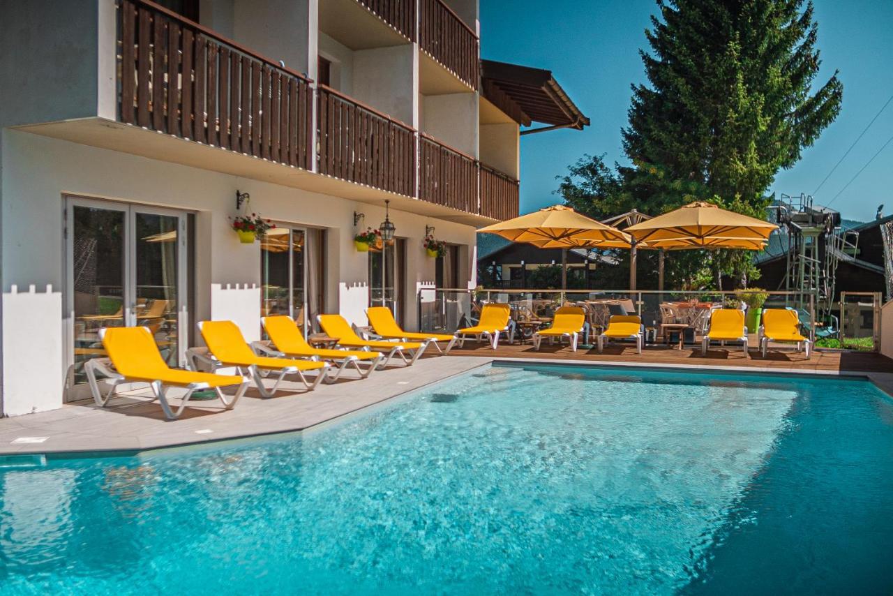 Hotel Le Christania Bellevaux Εξωτερικό φωτογραφία